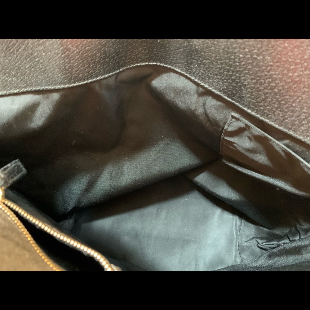 Gucci monogram canvas bag tote bamboo handles - Picture 11 of 16